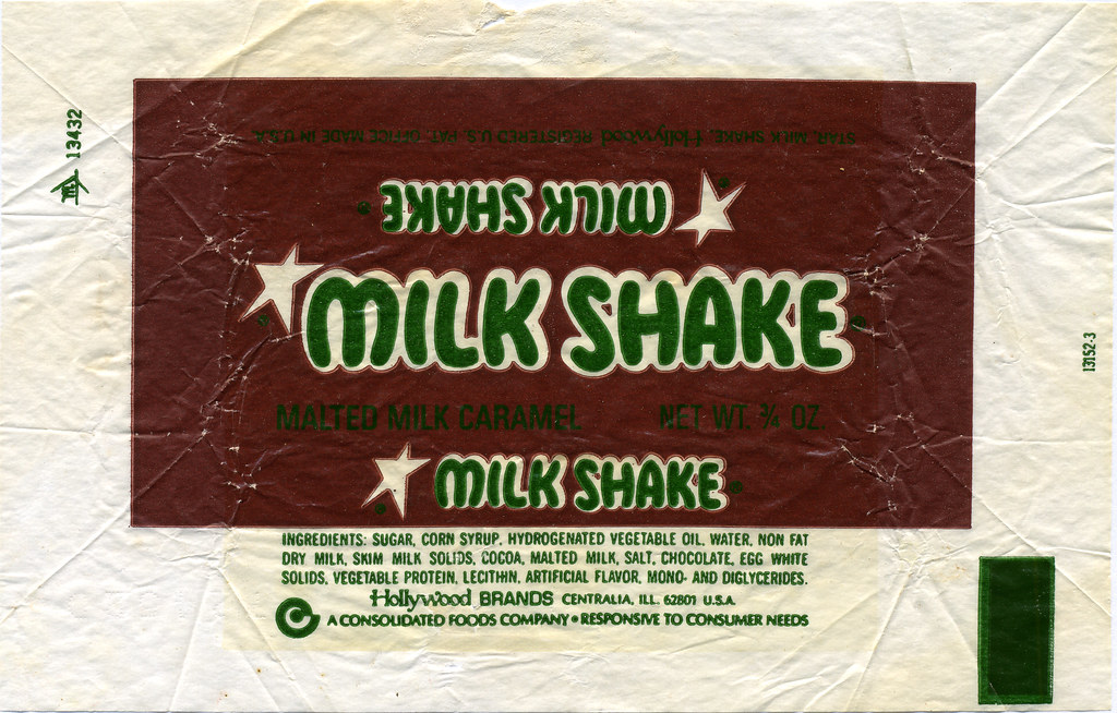 Hollywood Brands Milk Shake malted milk caramel candy ba… Flickr