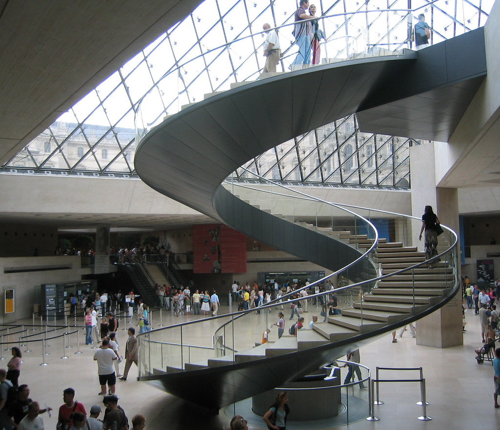 Perfect Louvre Spiral Staircase Ideas