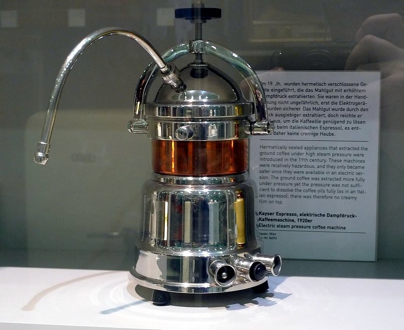1920s Kayser Espresso, electric coffee machine kitchener.lord Flickr