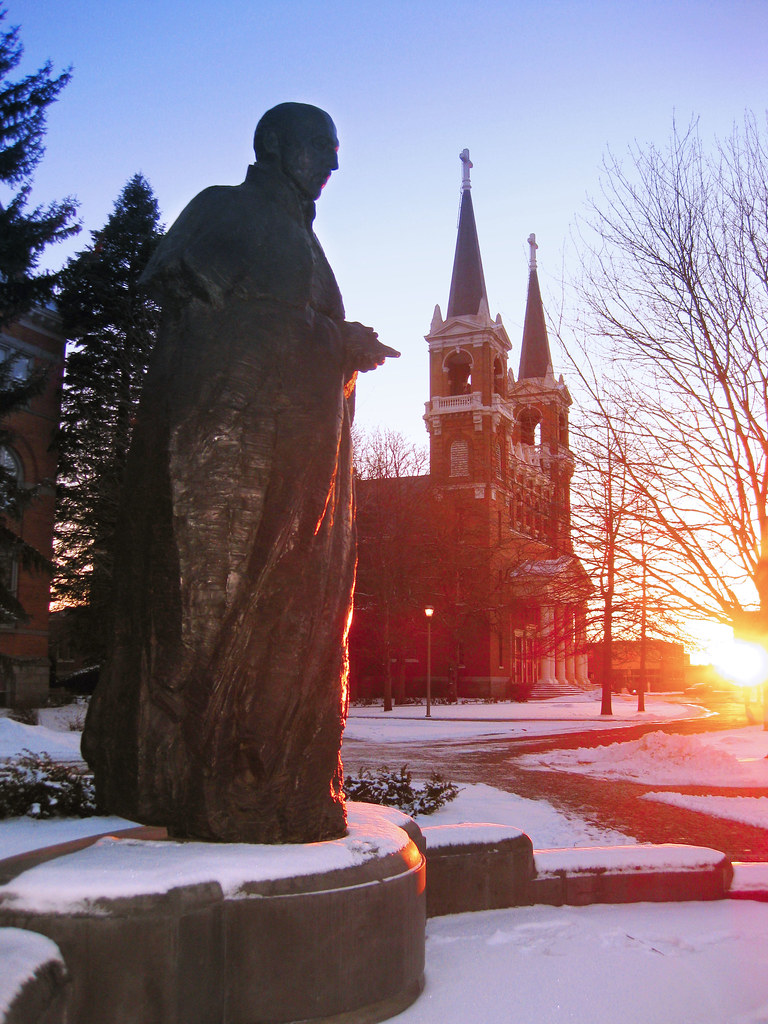 St. Ignatius Winter Sunset photo credit Matt Gollnick Flickr