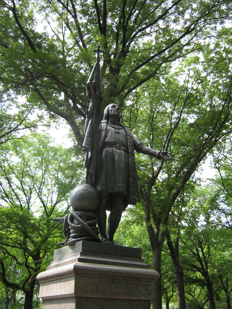 Central Park Christopher Columbus Statue In 1473, Christop… Flickr