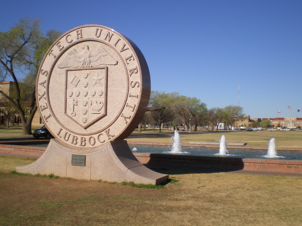 Texas Tech University seal Lubbock, Texas. Andrew Flickr