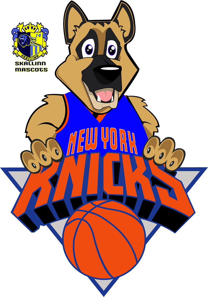 NewYorkSchaefer NBA's New York Knicks german sheperd Jóhann Waage