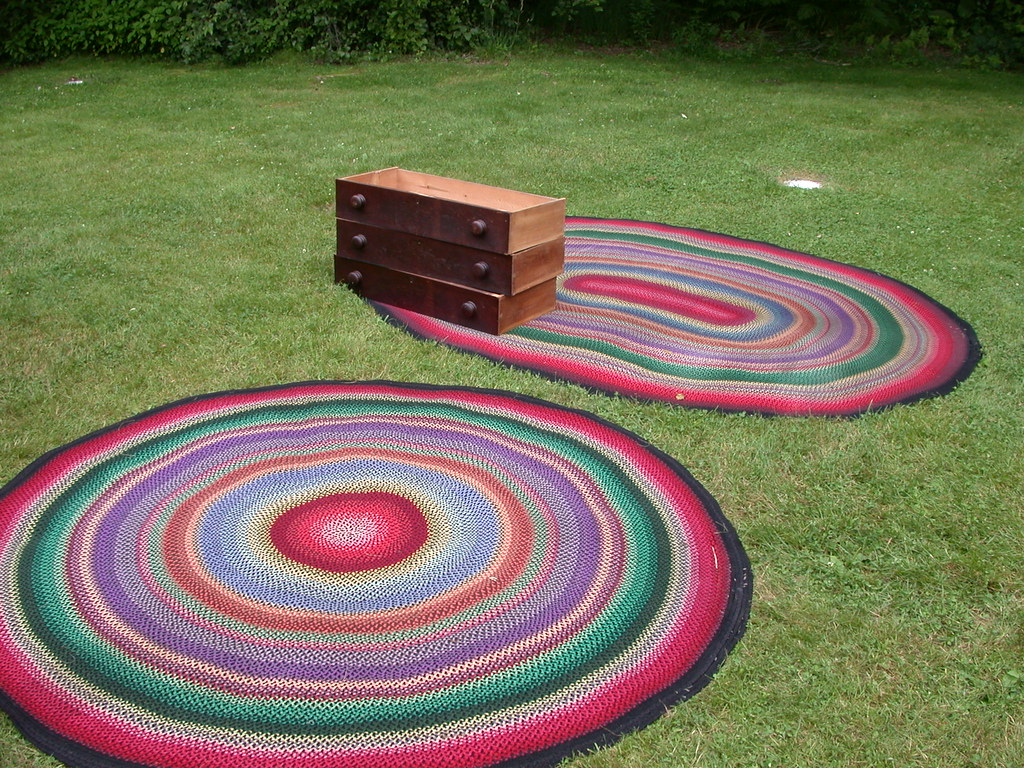 Large braided rugs Asking 200/rug. Lee Wright Flickr