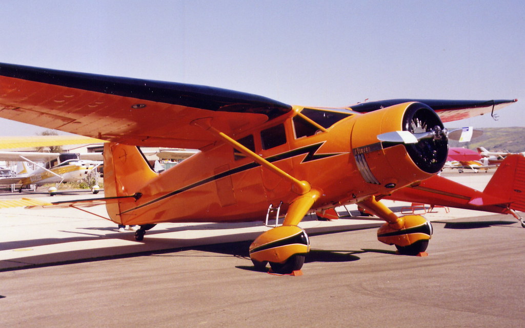 Oxnard, CA. Air Show Stinson Gullwing Reliant Walt Brown Flickr