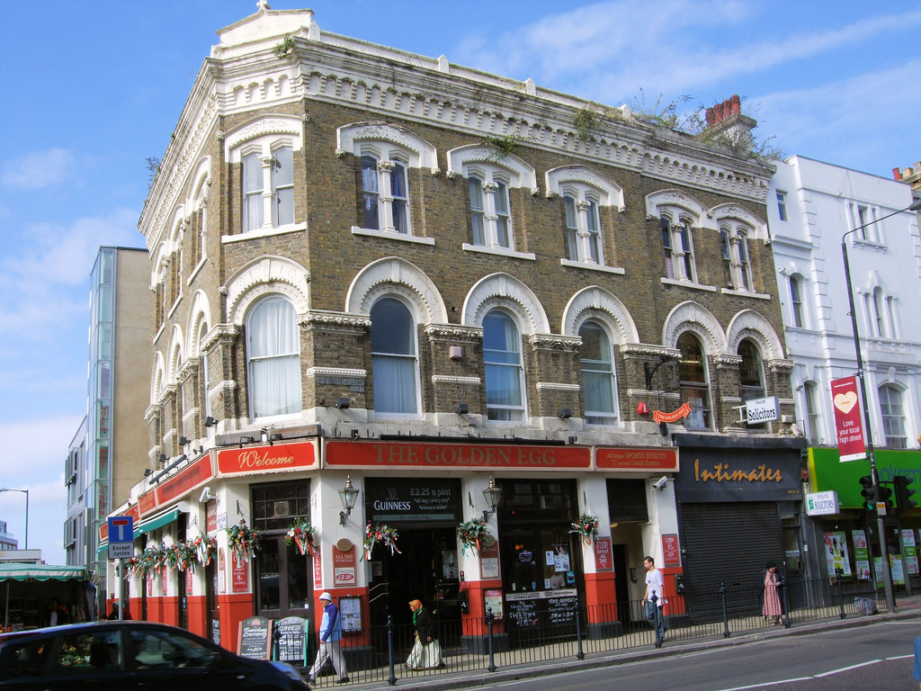 The Golden Egg Pub, Kilburn High Road, London. Formerly th… Flickr