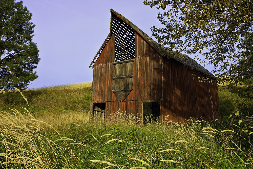 Palouse Barn Old barn in the Palouse region of northern Id… Flickr