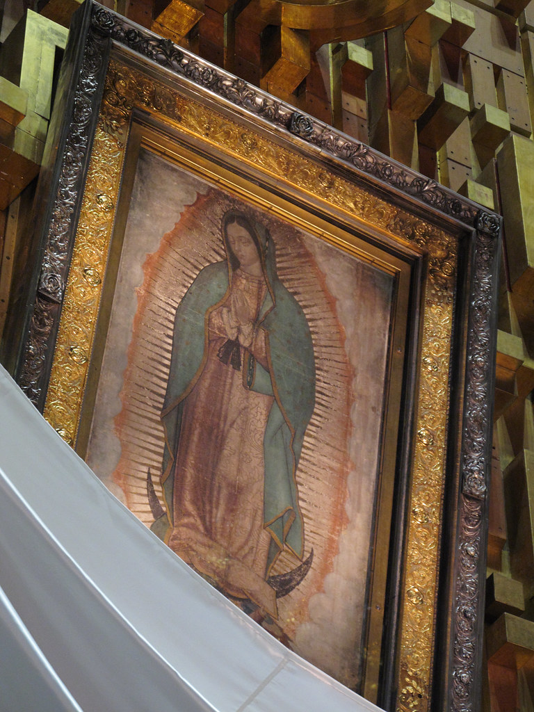 Our Lady of Guadalupe the miraculous tilma This is the a… Flickr