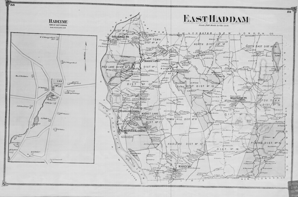 East Haddam. (Petersen Collection) Full Quality, Georefere… Flickr
