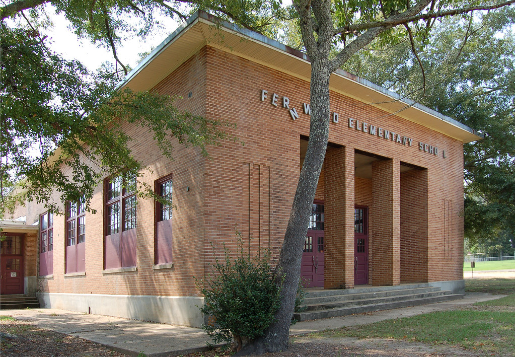 Fernwood Elementary School, Fernwood, MS E.L. Malvaney Flickr