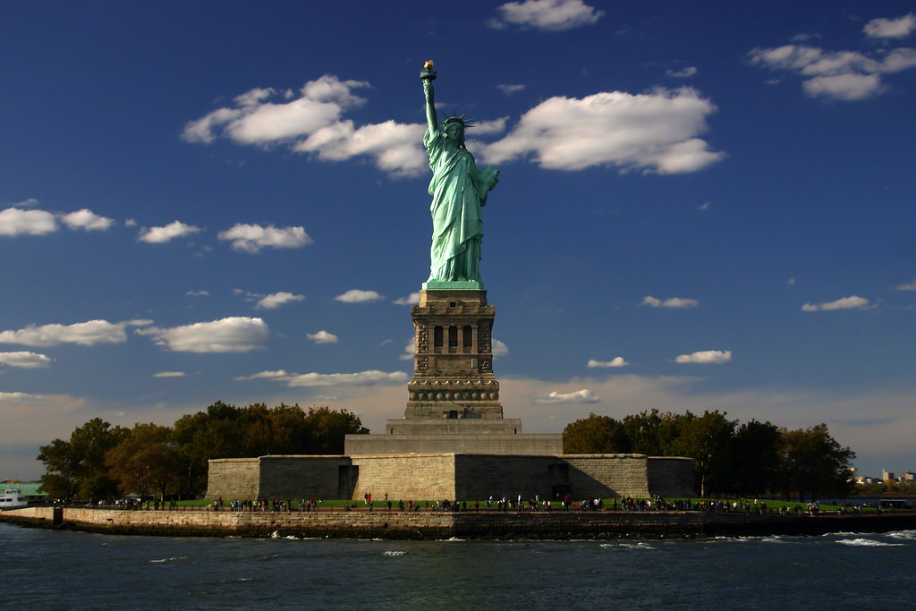 Statue of Liberty The Statue of Liberty on a crisp fall da… Flickr