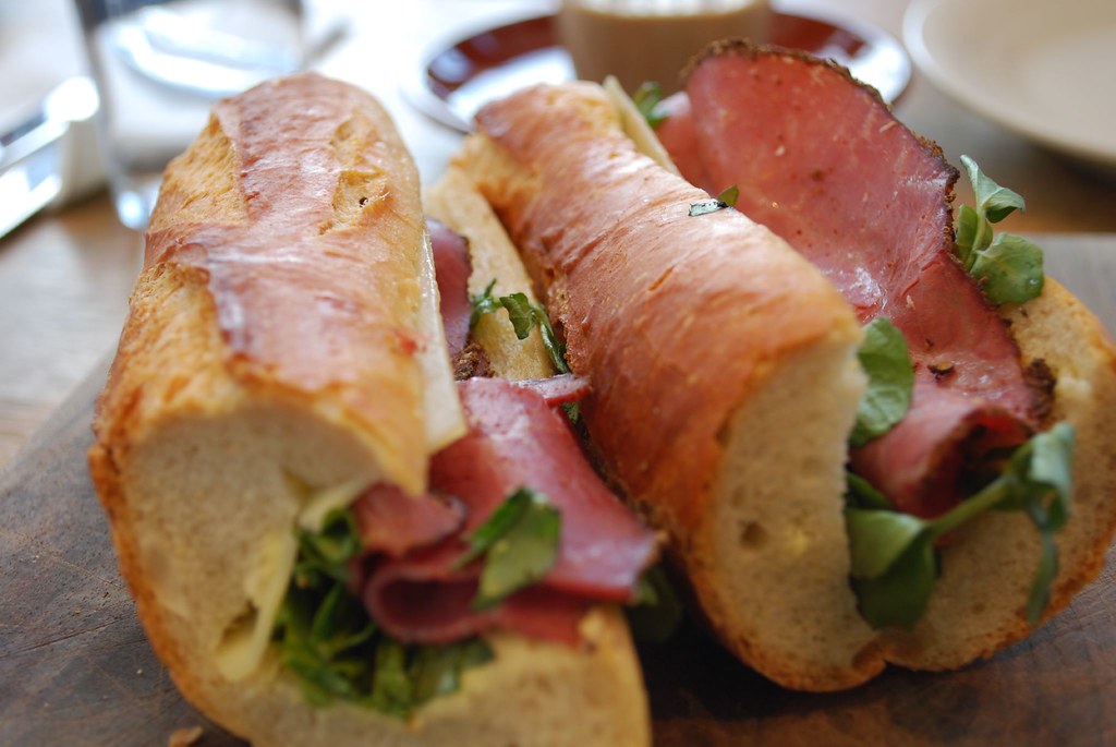 Wagyu Pastrami , Parmesan Cheese Baguette Jones the Groc… Flickr
