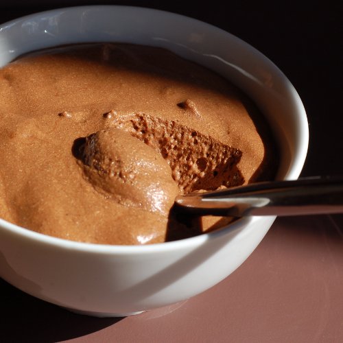 mousse au chocolat avec 2 oeufs