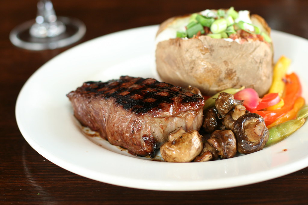 teriyaki sirloin steak From the Keg Steakhouse and Bar, 14… Flickr