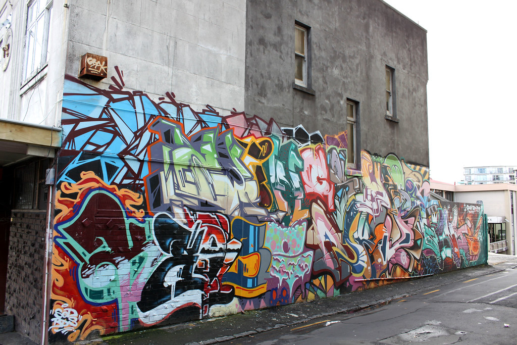 Auckland Graffiti My last shot of New Zealand. Thought I e… Flickr