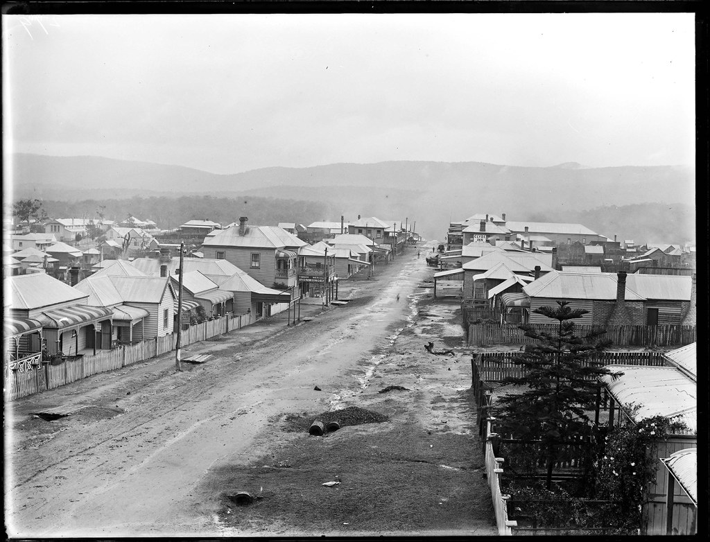 Carrington Street, West Wallsend, NSW, 24 April 1902 Flickr