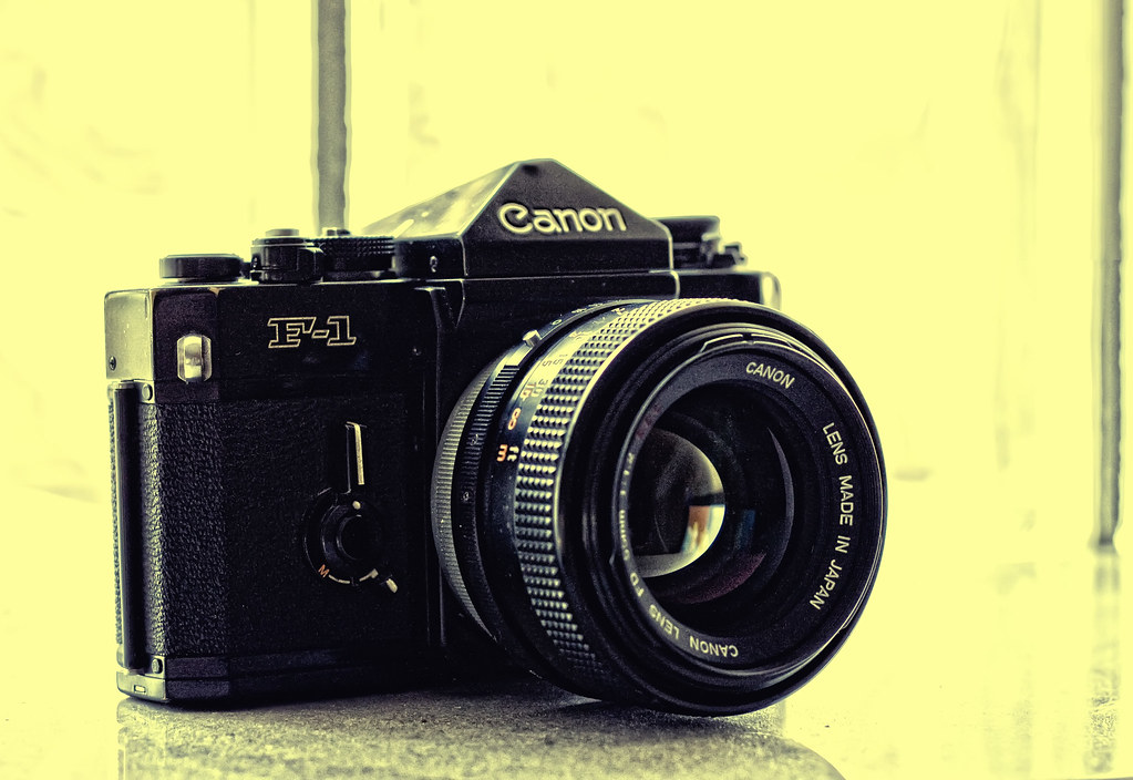 Canon F1 My new (new to me, it was really made in the earl… Flickr