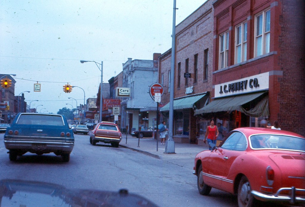Downtown Caro, MI Ed McDonald Flickr