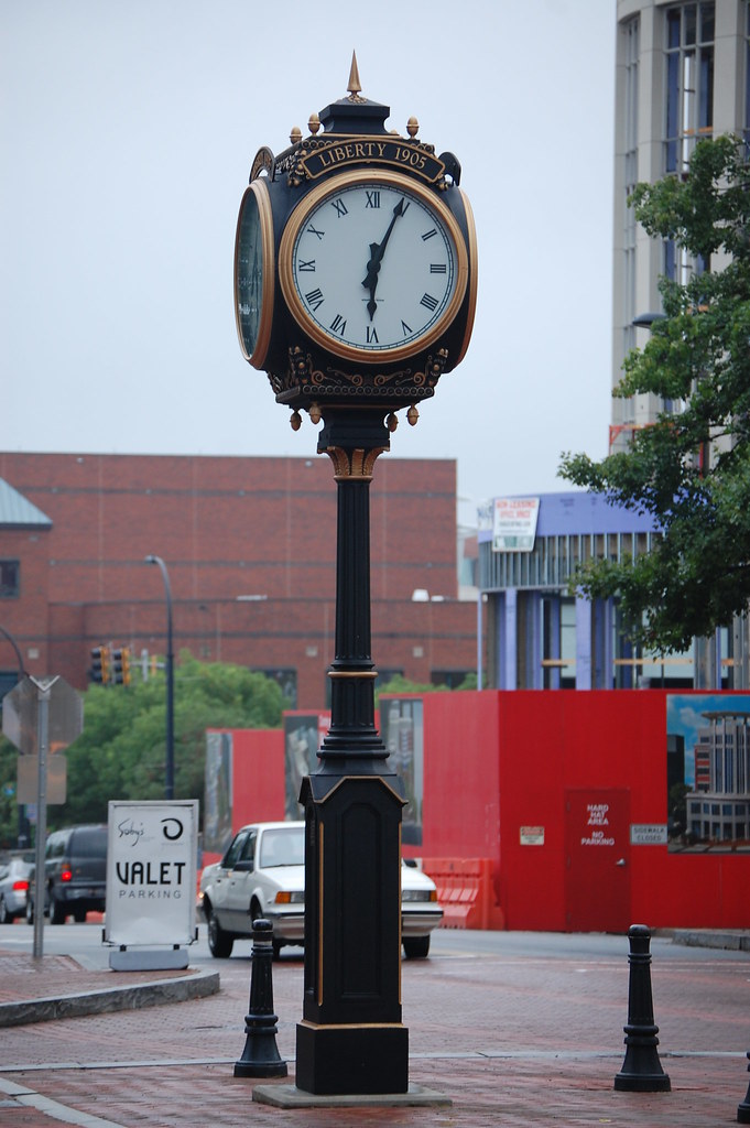 All sizes 2009 Liberty Clock Downtown Greenville, SC Flickr Photo
