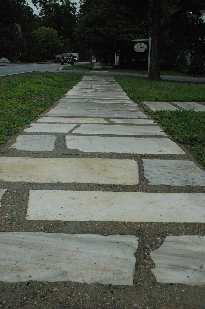 Manchester's Marble Sidewalks robleto Flickr