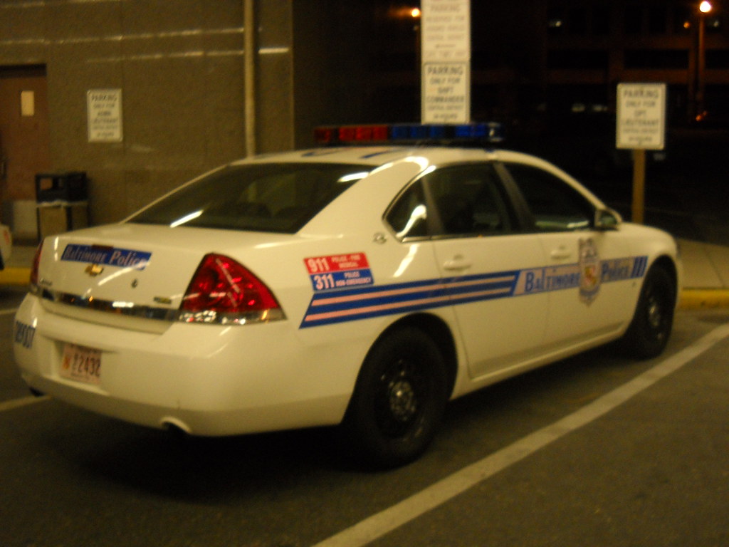 BALTIMORE CITY POLICE CAR this is a 2008 chevrolet impala Flickr