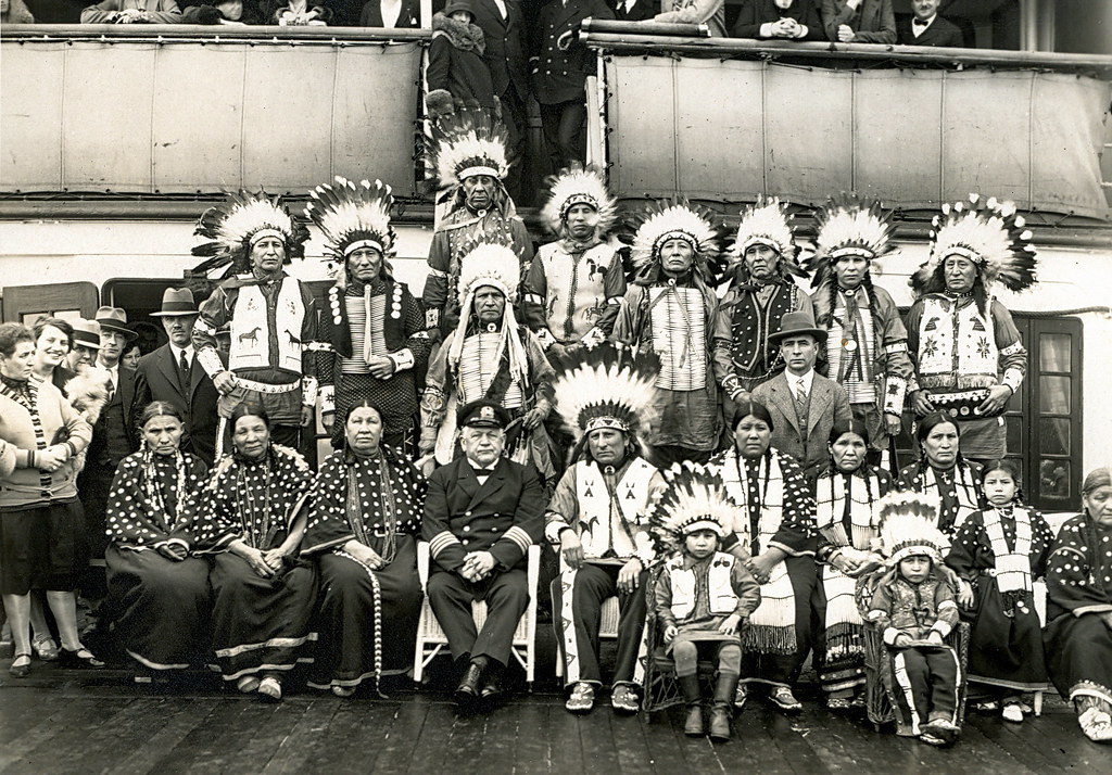Native Americans (1930/32) This is a photograph that must … Flickr