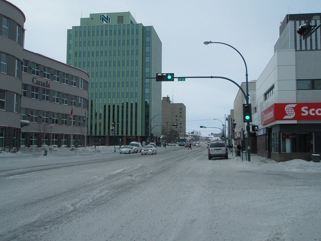 Downtown Yellowknife, Northwest Territories, Canada part… Flickr