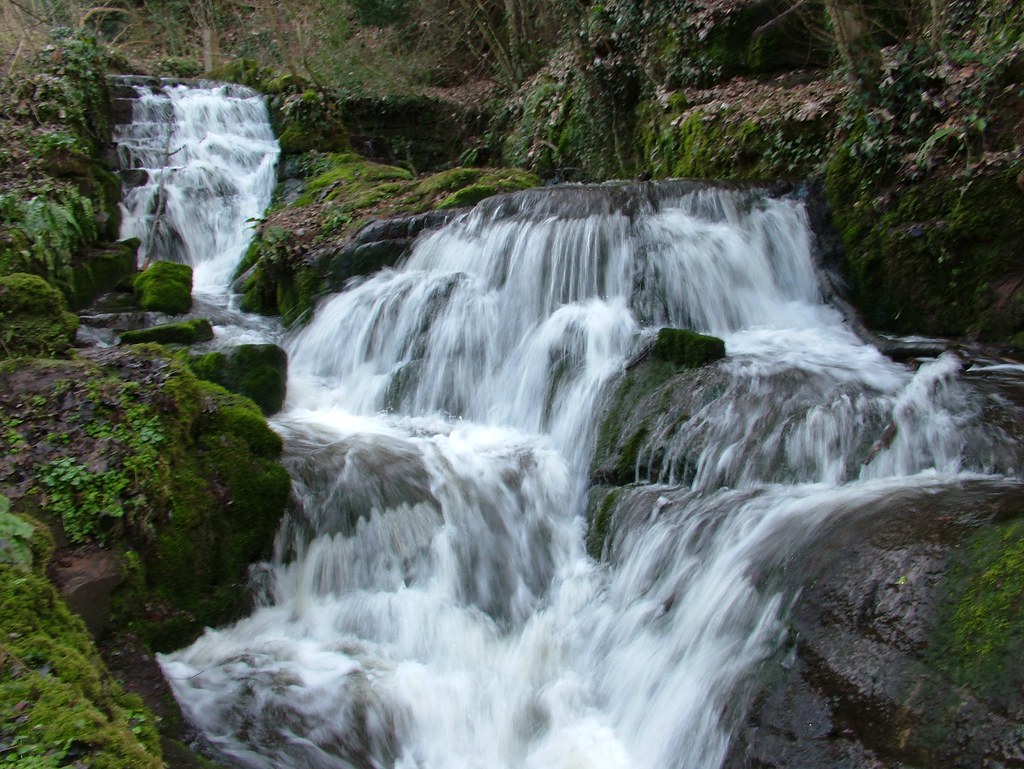 A Shropshire Waterfall. The Waterfall at Badger in Shropsh… Flickr