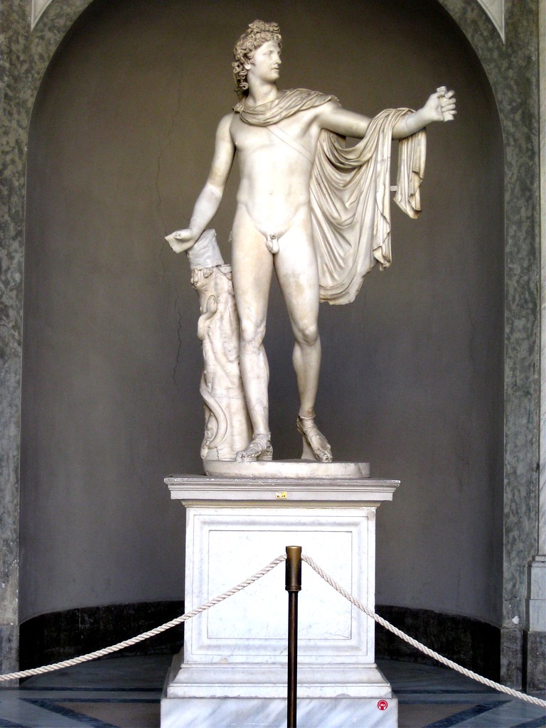 Statue of Apollo at the Vatican Museum {katesea} Flickr