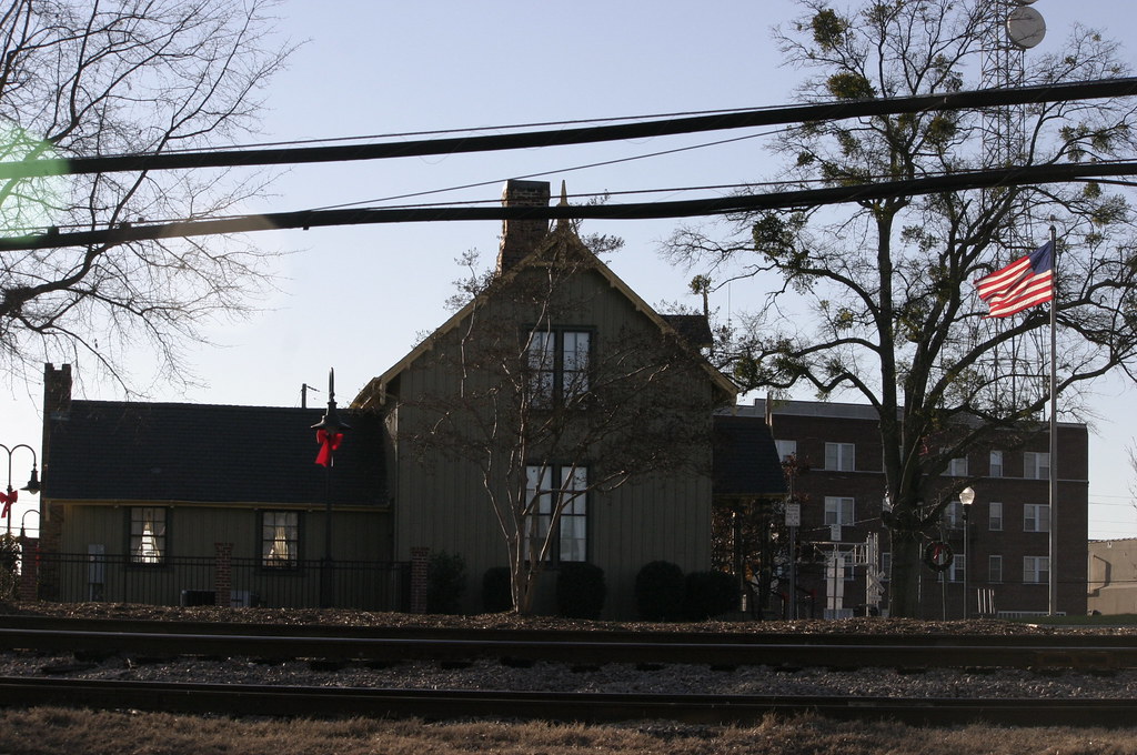 The Historic Train Depot at the park in Sanford, NC Flickr