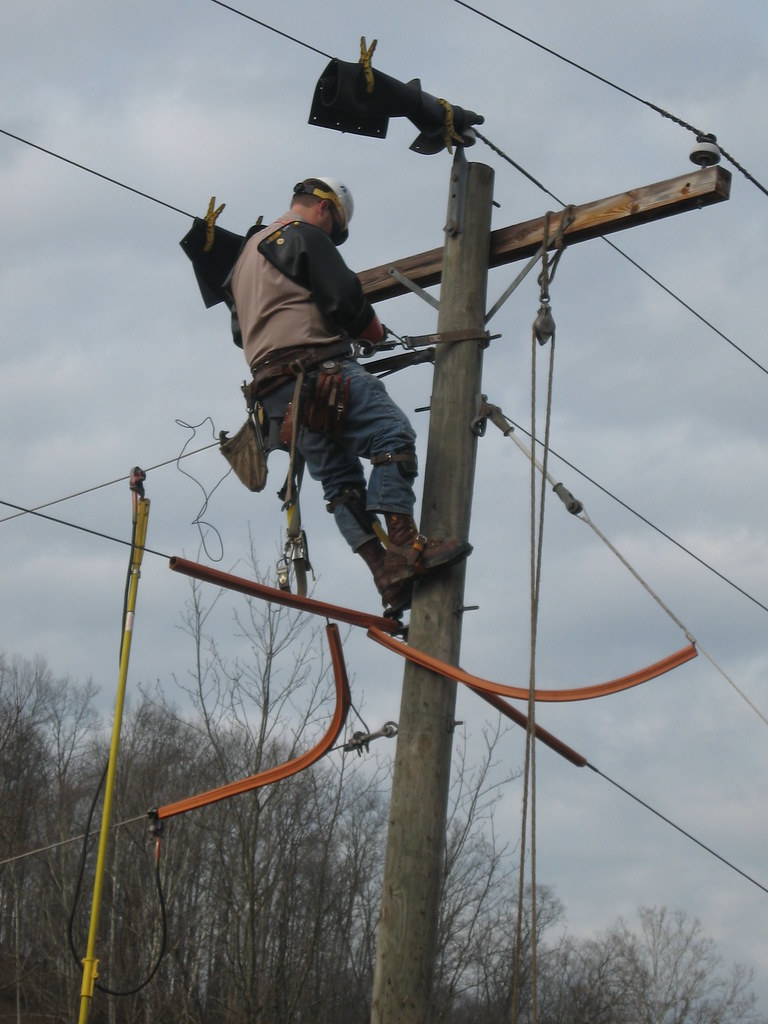 Power Lineman Safety First And Formost Gary Flickr