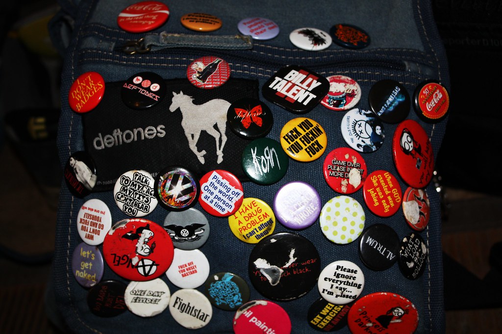 Bag + Badges 58/365 Ever since I can remember I have colle… Flickr