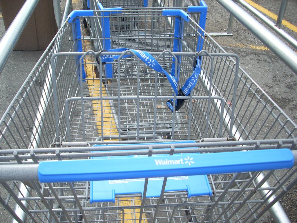 Walmart shopping cart Walmart 1730 (150,844 square feet) … Flickr