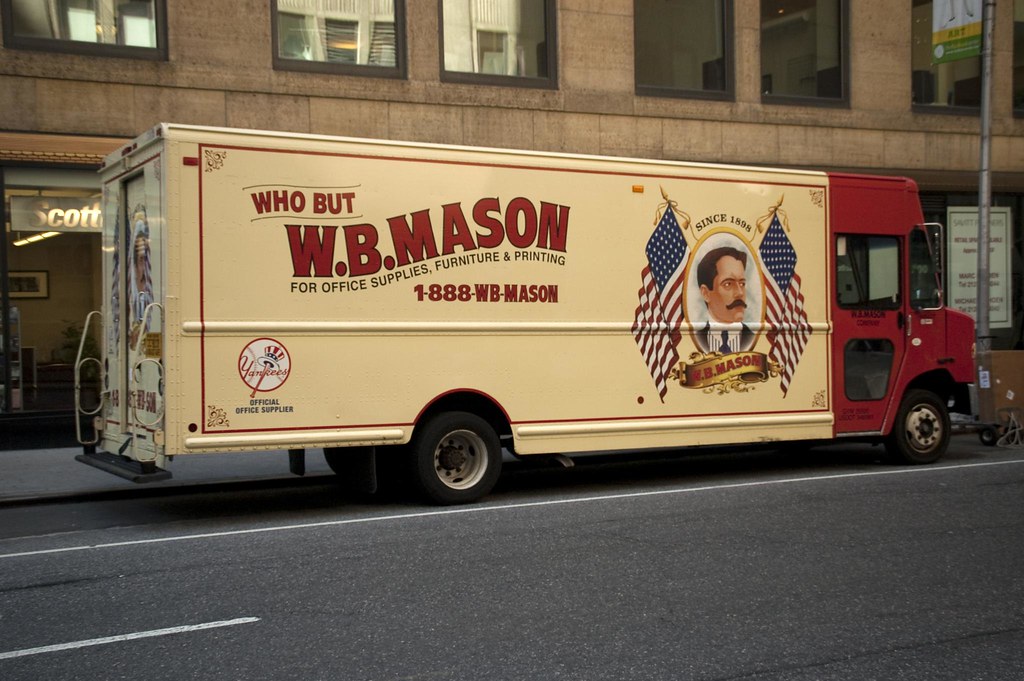 WB Mason Truck Bradley Eldridge Flickr