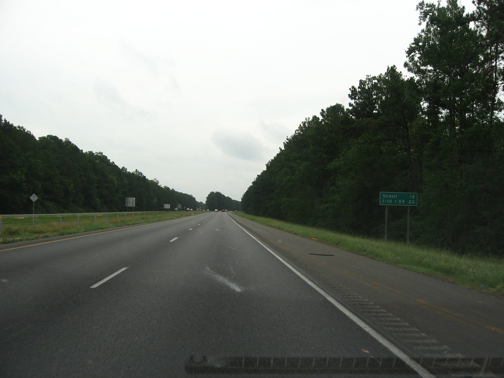 I12 EB, Near Slidell, Louisiana Interstate 12 (I12) is a… Flickr