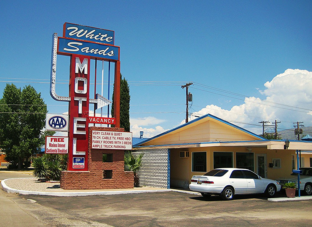 Alamogordo, New Mexico White Sands Motel in Alamogordo, NM… Flickr