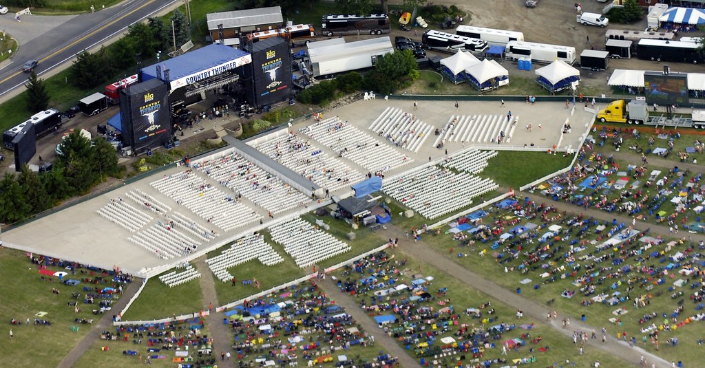 COUNTRY THUNDER AERIAL a1 Country Thunder main stage and s… Flickr
