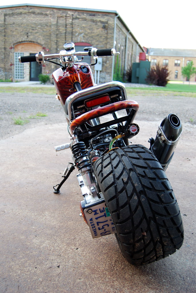 Fat Tire customized honda ruckus scooter. airbrushed by re… Flickr