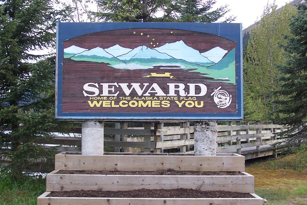 Seward, Alaska, You Home of the Alaska State Flag… Flickr