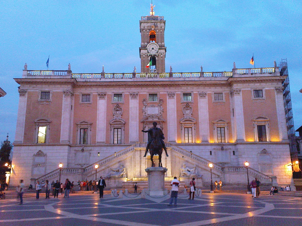 Palazzo Senatorio Rome's City Hall on Capitoline hill (14t… Flickr