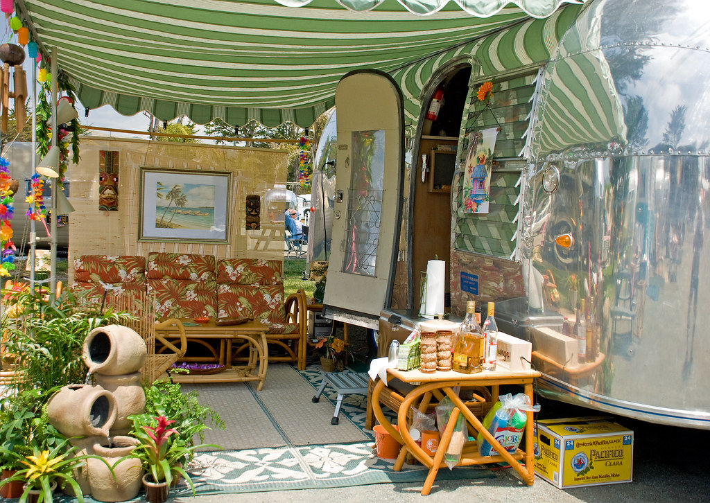 Airstream outdoor living Life's a holiday at the Pismo