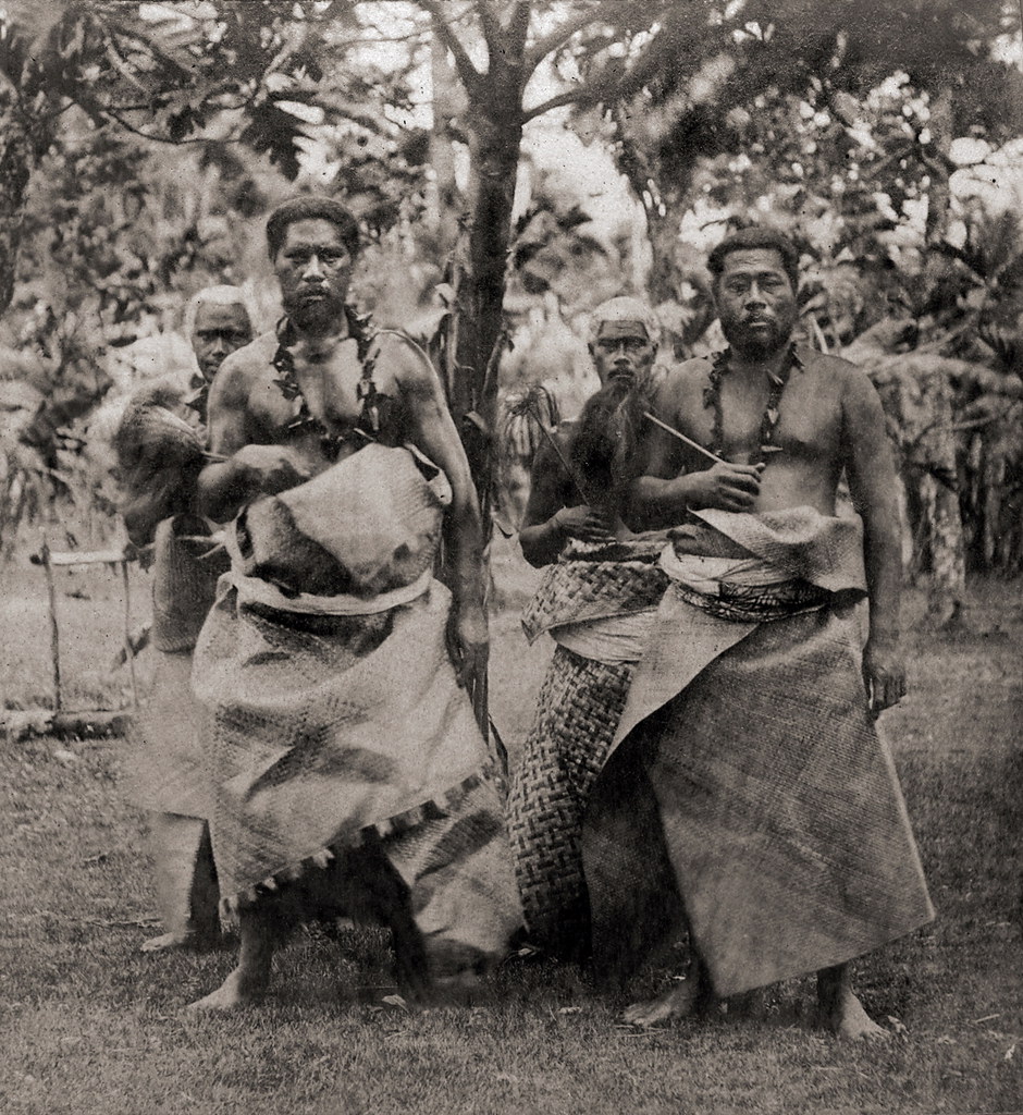 Samoan Chiefs 1870s Samoan Islands, Apia, Chiefs (1870s)… Flickr