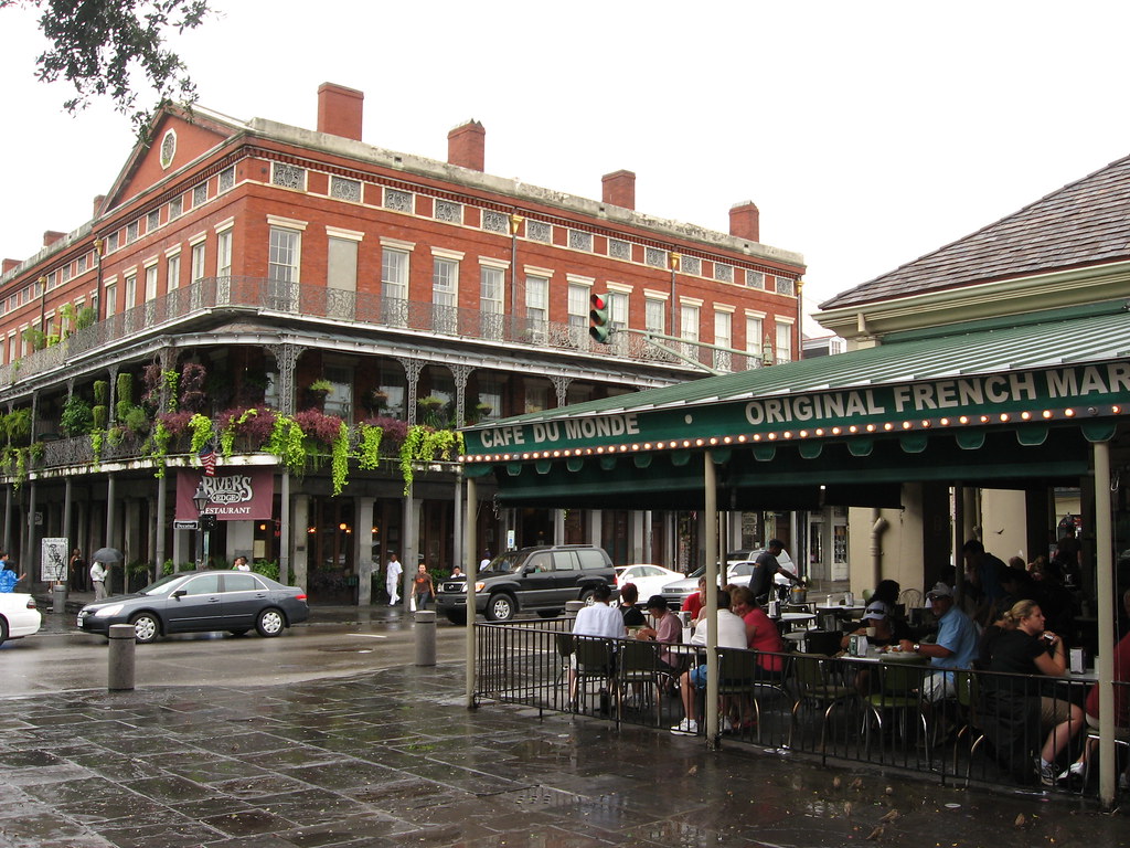 Cafe Du Monde, Decatur Street, French Quarter, New Orleans… Flickr