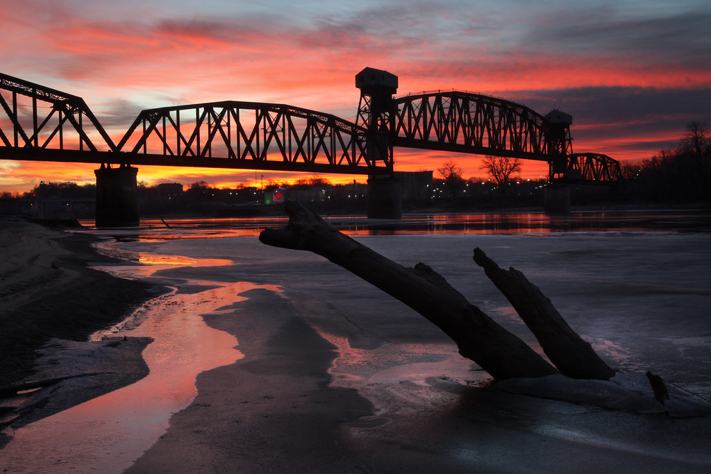 Boonville Katy Bridge II 1.23.2009 The Katy Bridge over t… Flickr