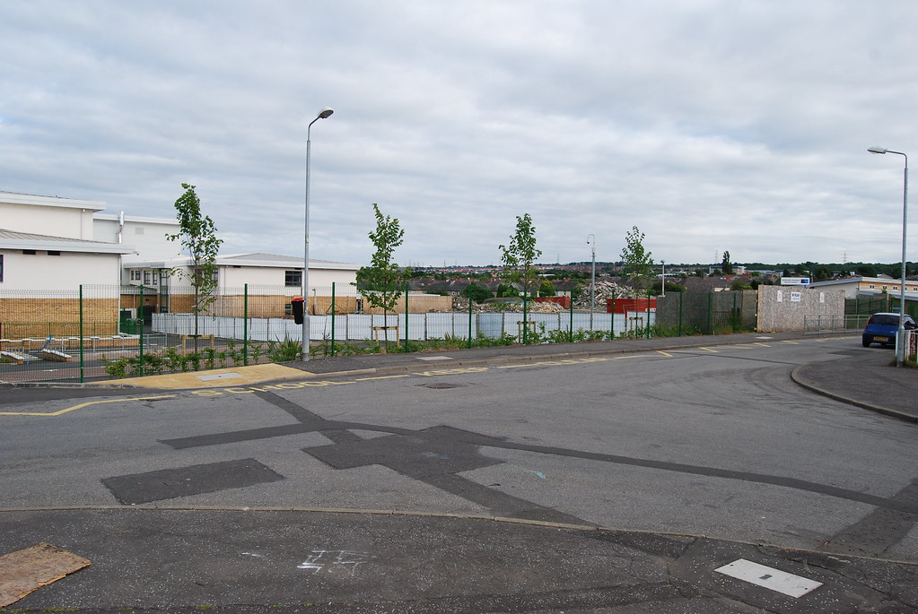 Remains of Blantyre High School at Calderside Academy Flickr