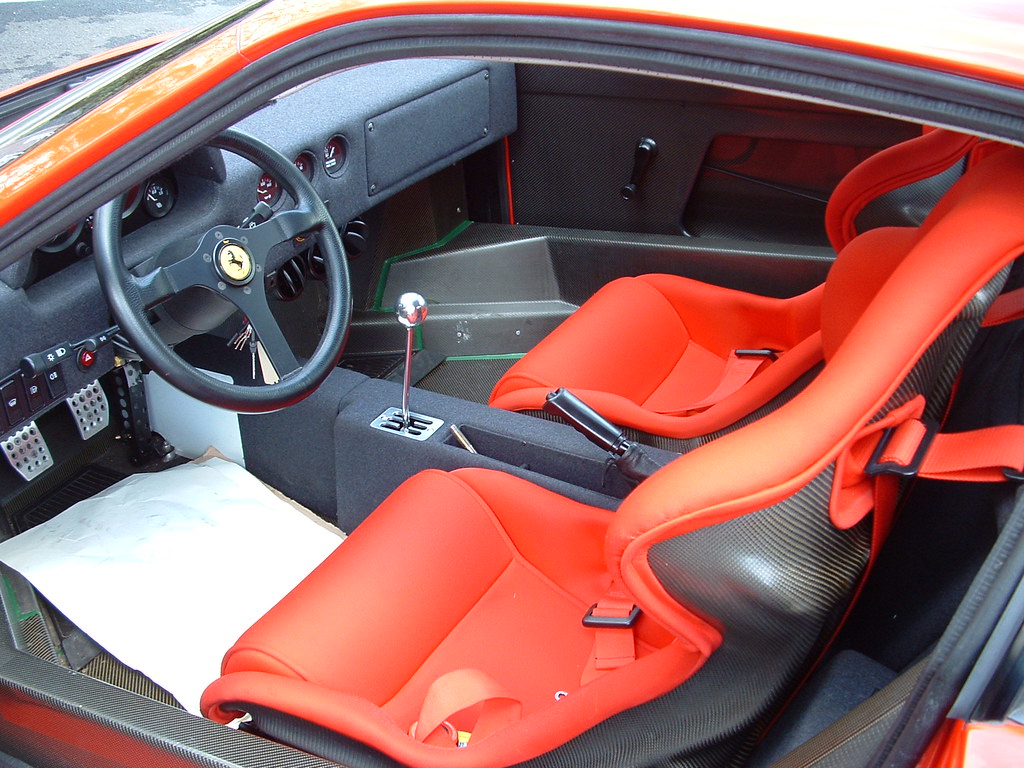 Ferrari F40 Interior Marc Sayce Flickr