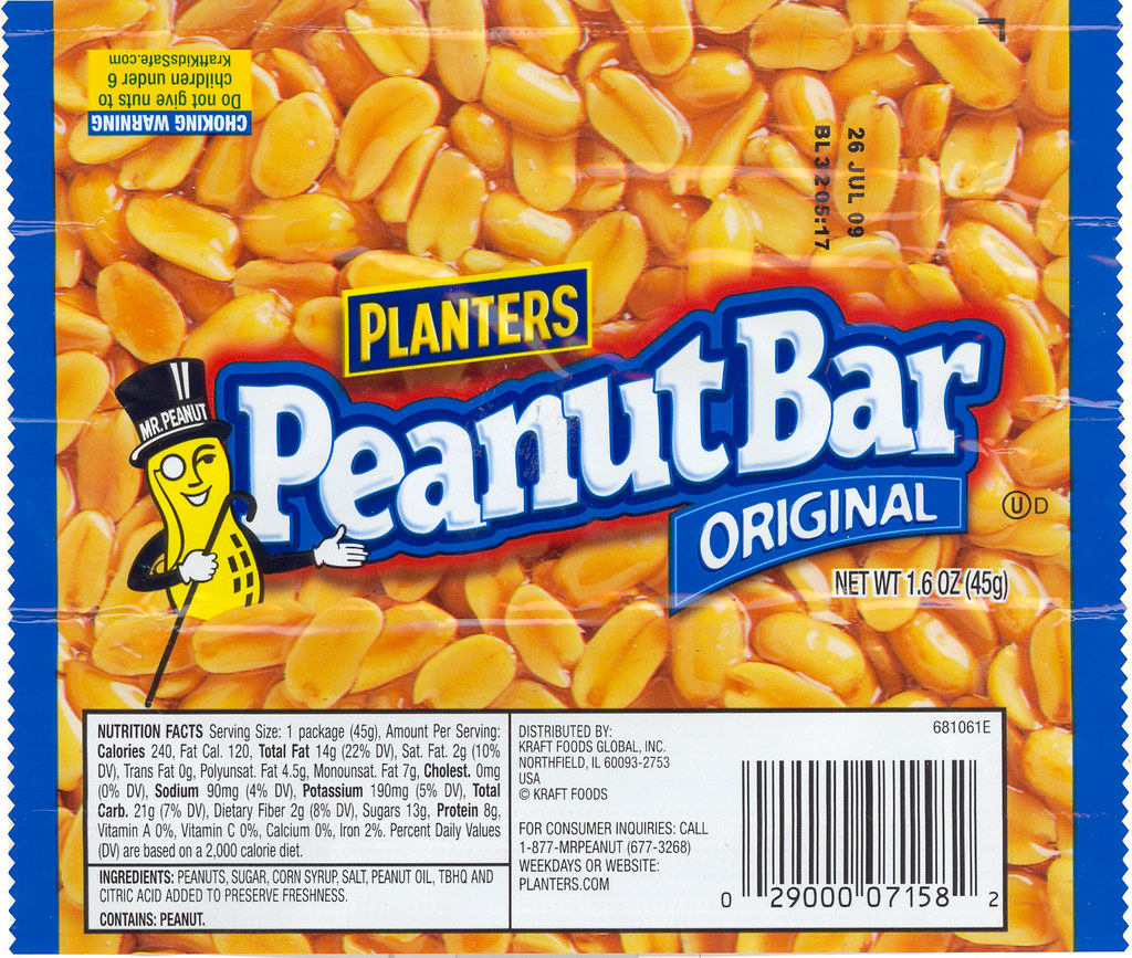 Planters Peanut Bar 2009 Lushie Peach Flickr