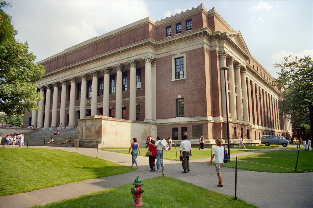 P_31 Cambridge The Widener Library (1915) Harvard Univ… Flickr