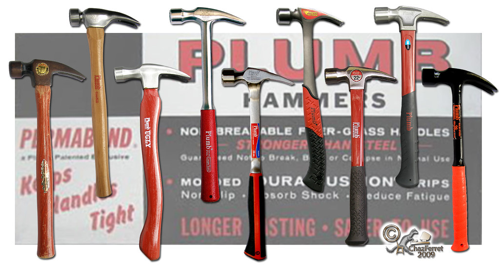 plumb framing hammer set Enough Plumb hammers to present a… Flickr