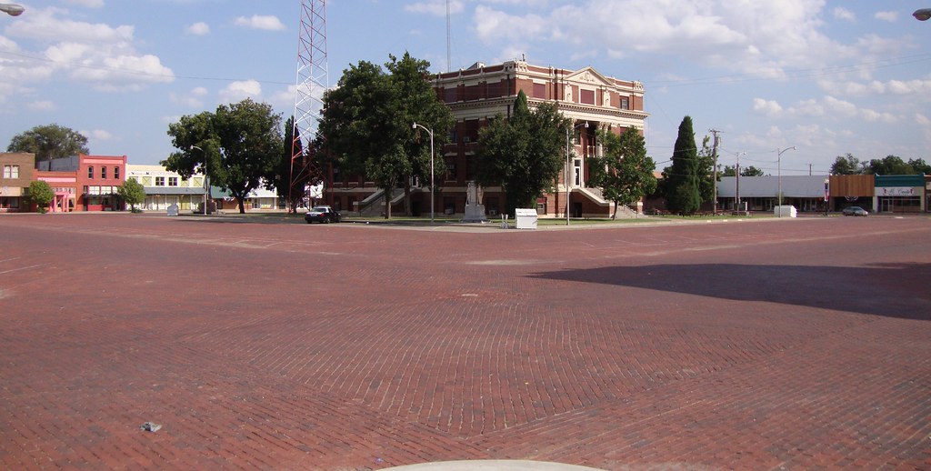 Hall County Courthouse Square (Memphis, Texas) Memphis, Te… Flickr